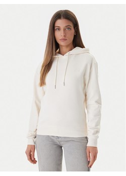 Calvin Klein Jeans Bluza LV047C224G Écru Boxy Fit ze sklepu MODIVO w kategorii Bluzy damskie - zdjęcie 188961758