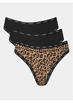 Guess Komplet fig brazylijskich Basic Brazil O4GG24 K6YW1 Czarny ze sklepu MODIVO w kategorii Majtki damskie - zdjęcie 188962628