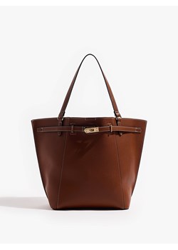 Mohito - Brązowa torebka shopper - brązowy ze sklepu Mohito w kategorii Torby Shopper bag - zdjęcie 188963168