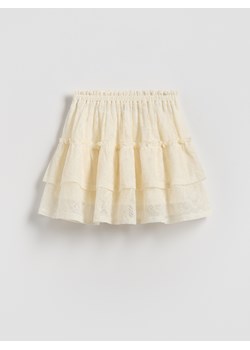 Reserved - Tiulowa spódnica - złamana biel ze sklepu Reserved w kategorii Spódnice dziewczęce - zdjęcie 188963426