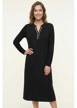 Vivisence 2062 koszula nocna rozpinana czarny ze sklepu kontri.pl w kategorii Koszule nocne - zdjęcie 188963479