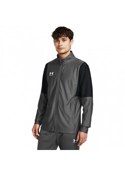 Męska bluza treningowa rozpinana Under Armour UA Challenger - szara ze sklepu Sportstylestory.com w kategorii Bluzy męskie - zdjęcie 188964175