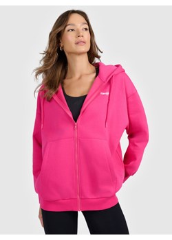 Damska bluza rozpinana z kapturem 4F 4FRAW25TSWSF2588 - różowa ze sklepu Sportstylestory.com w kategorii Bluzy damskie - zdjęcie 188964218