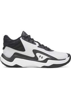 Buty do koszykówki uniseks Under Armour UA Spawn 7 Mid - białe ze sklepu Sportstylestory.com w kategorii Buty sportowe męskie - zdjęcie 188964228