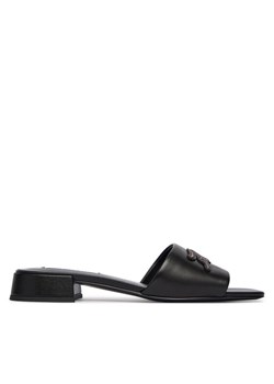 Klapki KARL LAGERFELD Petalo II KL80700C Czarny ze sklepu eobuwie.pl w kategorii Klapki damskie - zdjęcie 188964555