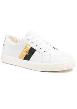 Lauren Ralph Lauren Sneakersy Janson II Sk Vlc 802828027002 Biały ze sklepu MODIVO w kategorii Trampki damskie - zdjęcie 188965139