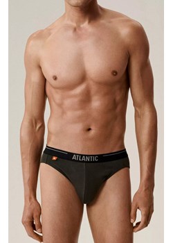 Atlantic 3-pack slipy męskie sport 3MP-094-FIOC/CZA/KHAC, Kolor czarny-khaki, Rozmiar S, ATLANTIC ze sklepu Primodo w kategorii Majtki męskie - zdjęcie 188965525