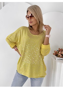 bluzka harley żółta one size ze sklepu UBRA w kategorii Bluzki damskie - zdjęcie 188965849