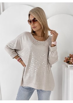 bluzka harley beżowa one size ze sklepu UBRA w kategorii Bluzki damskie - zdjęcie 188965865
