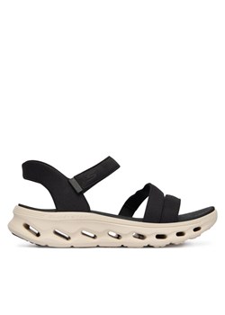 Sandały Skechers Go Walk Glide-Step 2.0 Sandal 141269/BKW Czarny ze sklepu eobuwie.pl w kategorii Sandały damskie - zdjęcie 188966527