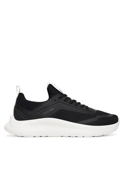 Sneakersy Calvin Klein Light Eva Run Sock Mesh Lycra HW0HW03023 Beżowy ze sklepu eobuwie.pl w kategorii Buty sportowe damskie - zdjęcie 188966535