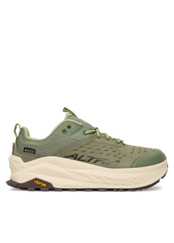 Buty do biegania Altra Olympus 6 Hike Low Gtx AL0A85NN3 Zielony ze sklepu eobuwie.pl w kategorii Buty sportowe damskie - zdjęcie 188966607
