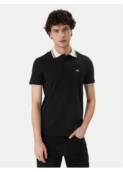Armani Exchange Polo XM002350 AF10366 UC001 Czarny Regular Fit ze sklepu MODIVO w kategorii T-shirty męskie - zdjęcie 188967539