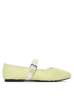 Tommy Jeans Baleriny Tjw Knitted Ballerina EN0EN03030 Biały ze sklepu MODIVO w kategorii Balerinki - zdjęcie 188967698