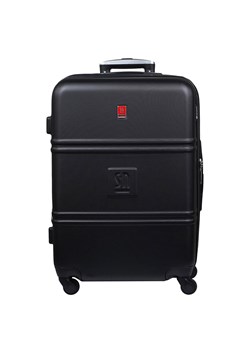 Czarna duża walizka 75 cm poszerzana  Art Class Collection ze sklepu Słoń Torbalski w kategorii Walizki - zdjęcie 188968796