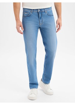 BRAX Dżinsy - Cadiz Mężczyźni Bawełna light stone jednolity ze sklepu vangraaf w kategorii Jeansy męskie - zdjęcie 188968957