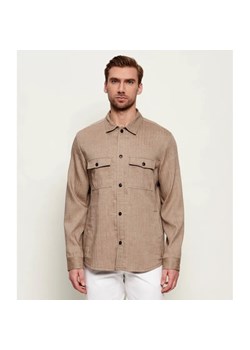 TIGER OF SWEDEN Lniana koszula Bishop | Oversize fit | z dodatkiem wełny ze sklepu Gomez Fashion Store w kategorii Koszule męskie - zdjęcie 188969218