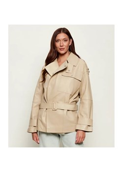 BOSS BLACK Skórzany trencz Satila ze sklepu Gomez Fashion Store w kategorii Kurtki damskie - zdjęcie 188970076