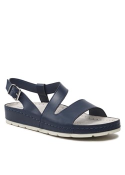 Sandały Clara Barson WS121-02 Granatowy ze sklepu eobuwie.pl w kategorii Sandały damskie - zdjęcie 188970669