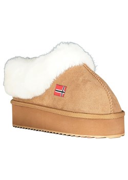 Geographical Norway Kapcie "Oninkasi" w kolorze jasnobrązowym ze sklepu Limango Polska w kategorii Kapcie damskie - zdjęcie 188971315