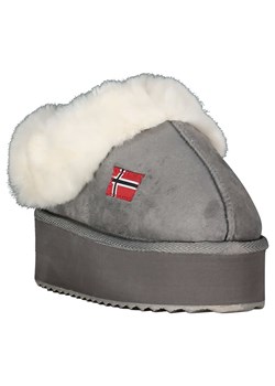 Geographical Norway Kapcie "Oninkasi" w kolorze szarym ze sklepu Limango Polska w kategorii Kapcie damskie - zdjęcie 188971325