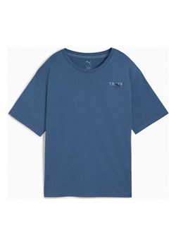 Puma Koszulka funkcyjna "Pretty Tough" w kolorze niebieskim ze sklepu Limango Polska w kategorii Bluzki damskie - zdjęcie 188972296