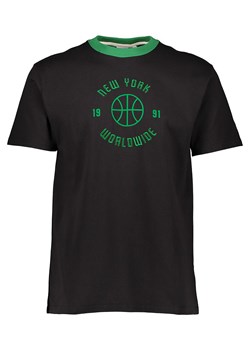 Puma Koszulka "Rhuigi Graphic" w kolorze czarno-zielonym ze sklepu Limango Polska w kategorii T-shirty męskie - zdjęcie 188973428