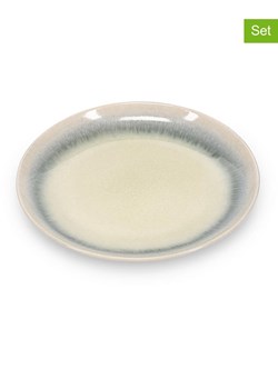 Salt and Pepper Talerze (4 szt.) "Flint" w kolorze zielono-szarym na pieczywo - 15 x 13,5 cm ze sklepu Limango Polska w kategorii Naczynia - zdjęcie 188973458