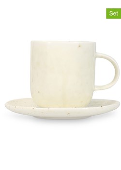 Salt and Pepper Kubki (4 szt.) "Studio Urban" w kolorze kremowym - 330 ml ze sklepu Limango Polska w kategorii Dzbanki i zaparzacze - zdjęcie 188973619