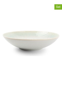 Salt and Pepper Talerze głębokie (4 szt.) "Maldives" w kolorze biało-miętowym - Ø 15 cm ze sklepu Limango Polska w kategorii Naczynia - zdjęcie 188973628