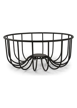 Salt and Pepper Koszyk "Octo" w kolorze czarnym - Ø 16 cm ze sklepu Limango Polska w kategorii Pojemniki kuchenne - zdjęcie 188973748