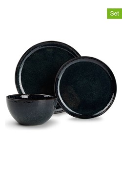 Salt and Pepper 12-częściowy zestaw "Saphir Mielo" w kolorze czarnym ze sklepu Limango Polska w kategorii Naczynia - zdjęcie 188973768