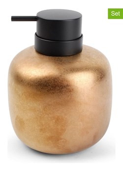 Salt and Pepper Dozownik mydła "Faun" w kolorze złoto-czarnym - 1 l ze sklepu Limango Polska w kategorii Dozowniki do mydła - zdjęcie 188973787