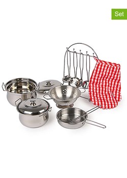 small foot 13-częściowy zestaw "Gustav" do gotowania - 3+ ze sklepu Limango Polska w kategorii Zabawki - zdjęcie 188974448