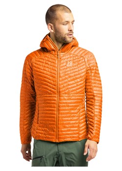 Haglöfs Kurtka pikowana "Lim Mimic" w kolorze pomarańczowym ze sklepu Limango Polska w kategorii Kurtki męskie - zdjęcie 188974705
