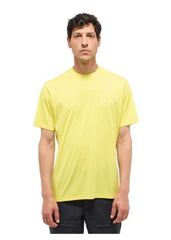 Haglöfs Koszulka turystyczna "Ridge" w kolorze żółtym ze sklepu Limango Polska w kategorii T-shirty męskie - zdjęcie 188975186