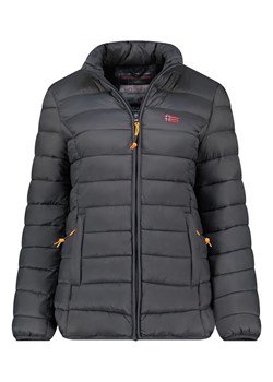 Geographical Norway Kurtka pikowana "Atikolor" w kolorze antracytowym ze sklepu Limango Polska w kategorii Kurtki damskie - zdjęcie 188975605