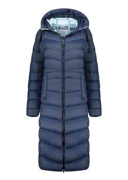 Geographical Norway Płaszcz pikowany "Berangere" w kolorze granatowym ze sklepu Limango Polska w kategorii Kurtki damskie - zdjęcie 188975677