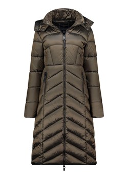 Geographical Norway Płaszcz pikowany "Blanche" w kolorze khaki ze sklepu Limango Polska w kategorii Kurtki damskie - zdjęcie 188976026