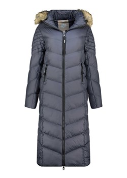 Geographical Norway Płaszcz zimowy "Capucine" w kolorze granatowym ze sklepu Limango Polska w kategorii Kurtki damskie - zdjęcie 188976339