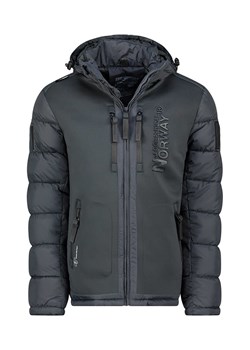 Geographical Norway Kurtka zimowa "Beachwood" w kolorze ciemnoszarym ze sklepu Limango Polska w kategorii Kurtki męskie - zdjęcie 188976419