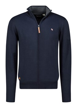 Geographical Norway Kardigan "Fregate" w kolorze granatowym ze sklepu Limango Polska w kategorii Swetry męskie - zdjęcie 188976548