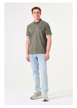 Garcia Koszulka polo w kolorze khaki ze sklepu Limango Polska w kategorii T-shirty męskie - zdjęcie 188978157