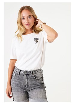 Garcia Koszulka w kolorze białym ze sklepu Limango Polska w kategorii Bluzki damskie - zdjęcie 188978256