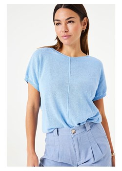 Garcia Sweter w kolorze błękitnym ze sklepu Limango Polska w kategorii Swetry damskie - zdjęcie 188978286