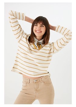 Garcia Koszulka w kolorze kremowo-beżowym ze sklepu Limango Polska w kategorii Bluzki damskie - zdjęcie 188979199