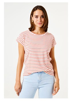 Garcia Koszulka w kolorze biało-jasnoróżowym ze sklepu Limango Polska w kategorii Bluzki damskie - zdjęcie 188979399