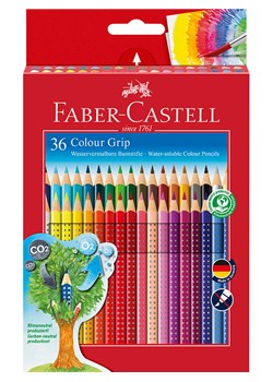 Faber-Castell Kredki (36 szt.) "Colour Grip" ze sklepu Limango Polska w kategorii Akcesoria biurowe - zdjęcie 188979509