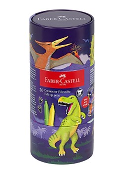 Faber-Castell Flamastry (20 szt.) "Connector Dino" ze sklepu Limango Polska w kategorii Akcesoria biurowe - zdjęcie 188979569