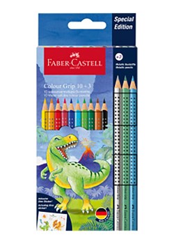 Faber-Castell Kredki (13 szt.) "Colour Grip Dino" ze sklepu Limango Polska w kategorii Akcesoria biurowe - zdjęcie 188979588